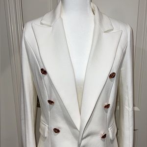 Lioness white blazer